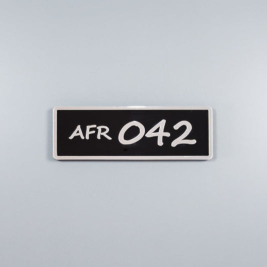 CUSTOM 3D BIKE NUMBER PLATE # 39