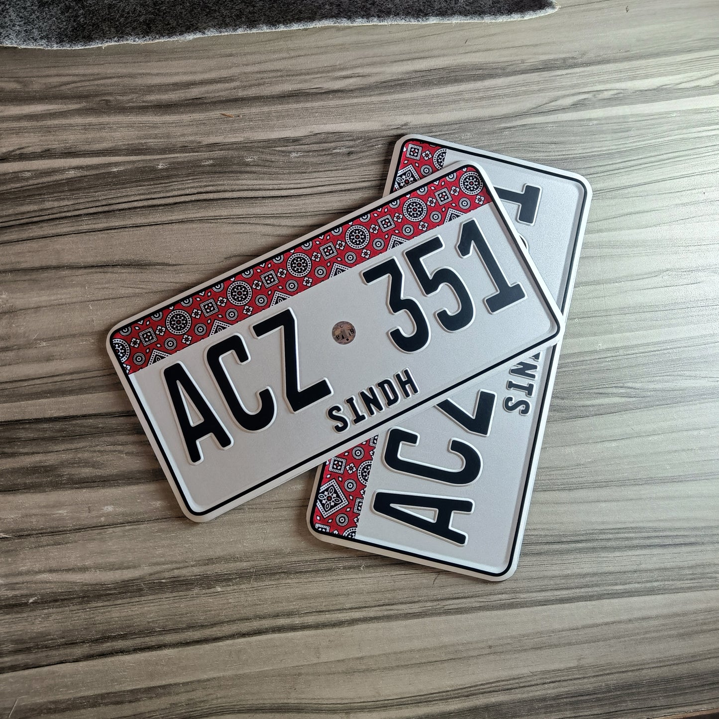 ajrak number plate buy online